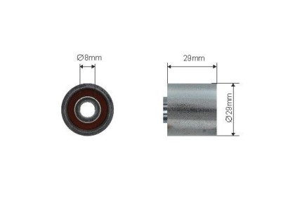 Rola intinzator curea transmisie Aftermarket RC500117 foto