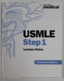 USMLE STEP 1 , LECTURE NOTES , BEHAVIORAL SCIENCE , by STEVEN R. DAUGHERTY , 2004