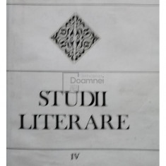 D. Popovici - Studii literare, vol. IV (semnata) (editia 1980)