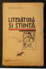 1930 Literatura si Stiinta de H. Sanielevici Edit. Adevarul 404 pagini netaiate