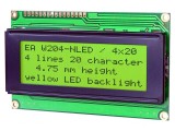 Afişaj LCD Alfanumeric 20x4 Galben-Verde LED