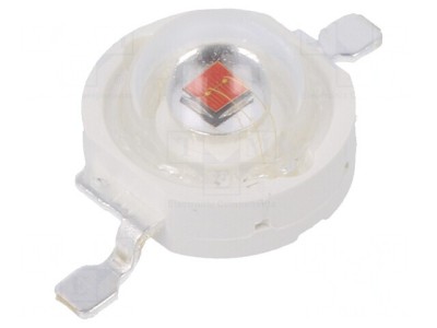 LED Ambră 3W 700mA 130&amp;deg; foto
