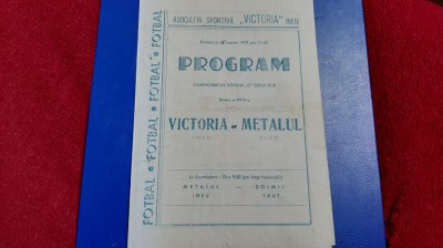 program Victoria Ineu - Metalul Aiud foto