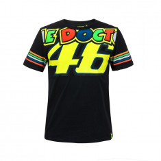 Valentino Rossi tricou de bărbați classic VR46 black - S