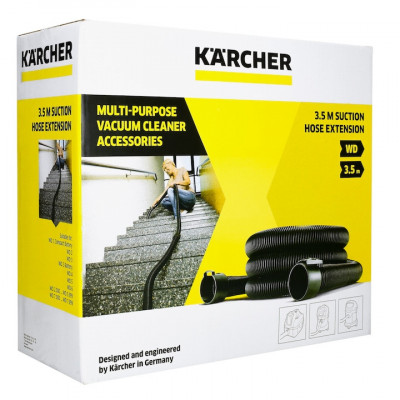 Furtun Prelungitor de 3,5 m, Karcher 2.863-305.0, pentru aspiratoare serie WD foto