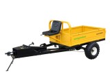 Remorca cu tractiune ProGarden Alpine RM500T 500 kg pentru motocultor