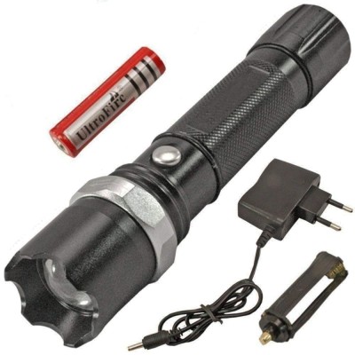 Lanterna LED reincarcabila, zoom, 10W foto