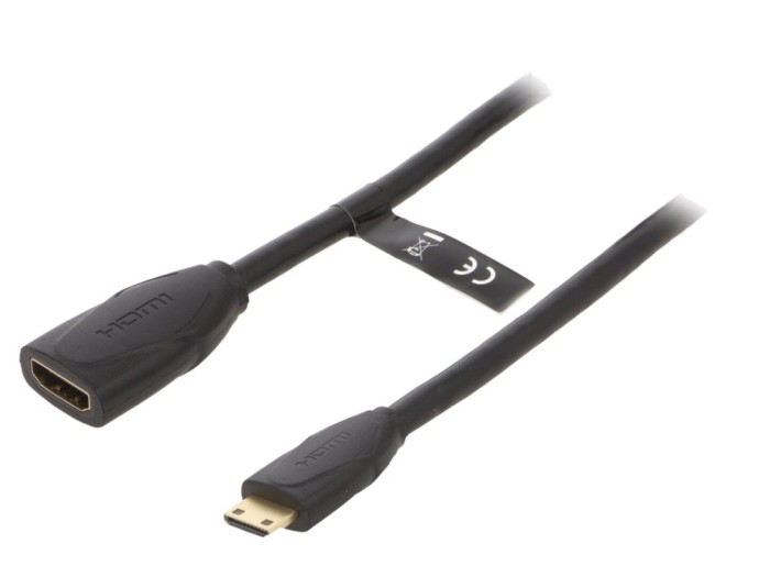 Cablu HDMI 1.4 mini HDMI 1m