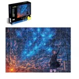 Puzzle Fosforescent Arthink Cer &Icirc;nstelat, 96 Piese