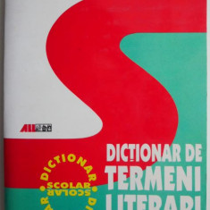 Dictionar de termeni literari pentru elevi – Mihaela Marin