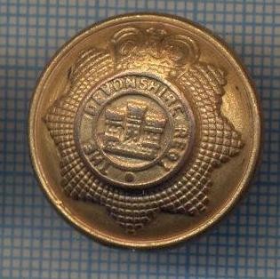 AX 722 NASTURE METALIC - MILITAR MAREA BRITANIE- THE DEVONSHIRE REGI (REGIMENT)