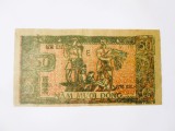 Rară! Vietnam 50 Dong 1948 aUNC,bancnota din imagini la cel mai mic preț