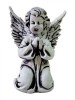 Statueta decorativa, Inger, Alb, 35 cm, DVAN0024-7P