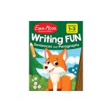 Writing Fun Sentences and Paragraphs, Grade 1 - 3 Workbook