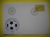 HOPCT PLIC FDC S NR 75 FOTBAL-LICHTENSTEIN -EUROPA CEPT 1974