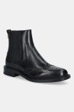 HUGO cizme Lysander culoarea negru, 50552617