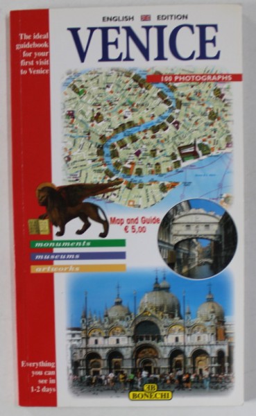 VENICE , GUIDE , ENGLISH EDITION , 100 PHOTOGRAPHS , 2005