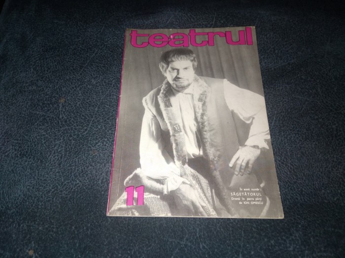REVISTA TEATRUL NR 11 1968