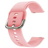 Cumpara ieftin Curea silicon, compatibila Huawei Watch GT 3 42mm, telescoape Quick Release, Coral Pink