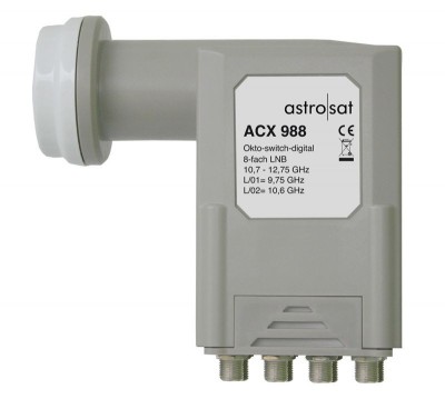 ACX 988 OCTO-SWITCH-LNC, 40 MM AUFNAHME, F&amp;Uuml;R OFFSET-PARABOLANTENNE A 00310988 ASTRO foto