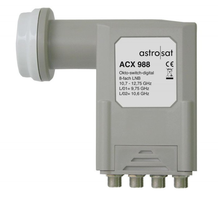 ACX 988 OCTO-SWITCH-LNC, 40 MM AUFNAHME, F&Uuml;R OFFSET-PARABOLANTENNE A 00310988 ASTRO