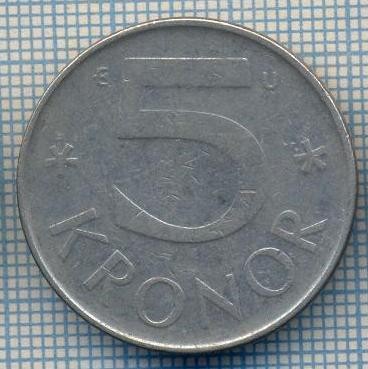 AX 60 MONEDA - SUEDIA - 5 KRONOR -ANUL 1981 -STAREA CARE SE VEDE foto