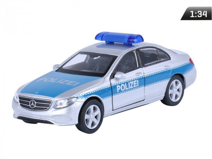 Model 1:34, 2016 Mercedes-benz Clasa E Polizei, Argintiu A876MBEPS