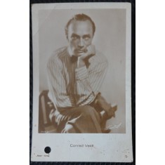Carte Postala, Conrad Veidt actor german si britanic, 1893-1943