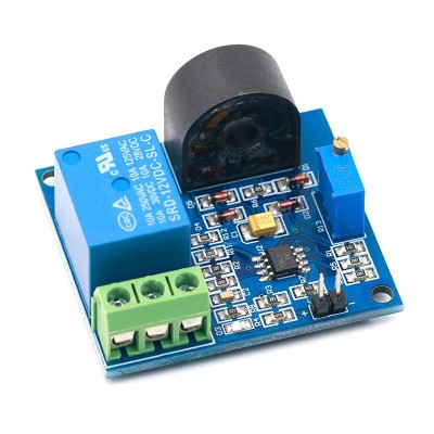 Modul senzor detectie curent 12V releu cu protectie la supracurent (r.4604X) foto