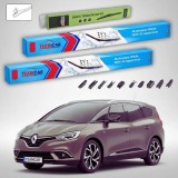 Cumpara ieftin Ștergătoare Renault Grand Scenic IV 2016-2022 | Set Față și Spate Flat Premium &ndash; TeamCar&reg;