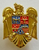 q624 INSIGNA STEMA ROMANIEI fara coroana 1990-2018