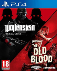 Wolfenstein The New Order &amp;amp; The Old Blood Double Pack Ps4 foto