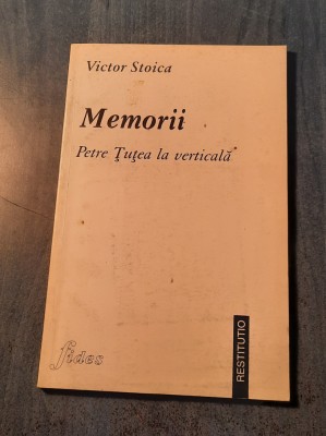 Petre Tutea la verticala Memorii Victor Stoica foto