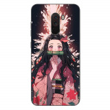 Husa compatibila cu Xiaomi Pocophone F1 Silicon Gel Tpu Model Demon Slayer Nezuko