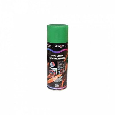 Spray vopsea rezistent termic etriere , universal 450ml Verde foto