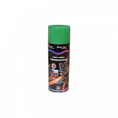 Spray vopsea rezistent termic etriere , universal 450ml Verde foto