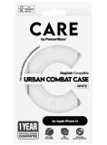 Care By Panzerglass Flagship Case Transparent Urban Combat W. White Magsafe Iphone 15
