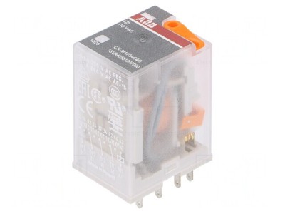 Releu Electromagnetic 4PDT 110VAC 6A foto