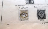 Timbru vechi Portugalia 2&frac12; Reis &bdquo;Jornaes&rdquo; (Ziare), 1876, ștampilat -A42