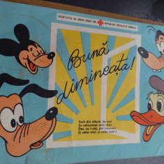 BUNA DIMINEATA-revista de educatie si igiena-MICKEY MOUSE-DONALD-pluto disney