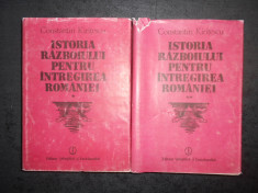 CONSTANTIN KIRITESCU - ISTORIA RAZBOIULUI PENTRU REINTREGIREA ROMANIEI 2 volume foto