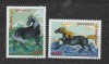 Mongolia 2002 - #808 Anul Calului - 2v MNH, Nestampilat