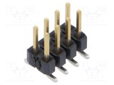 Conector SAMTEC 8 pini tată aurit 2,54mm SMT