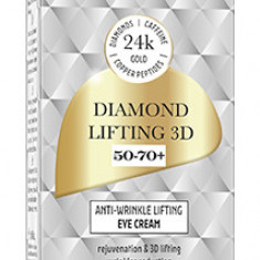 Crema anti-rid cu efect de lifting pentru zona ochilor Diamond Lifting 3D, 15ml, Lirene