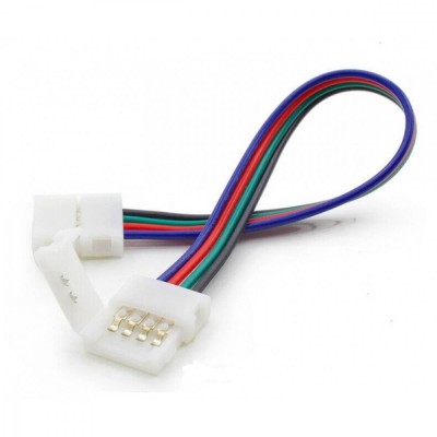 Cablu Conector Banda LED 4 Pini foto