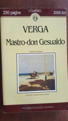 Mastro-don Gesualdo - Giovanni Verga foto