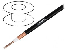 Cablu Difuzor OFC Negru 2.5mm2 PVC foto