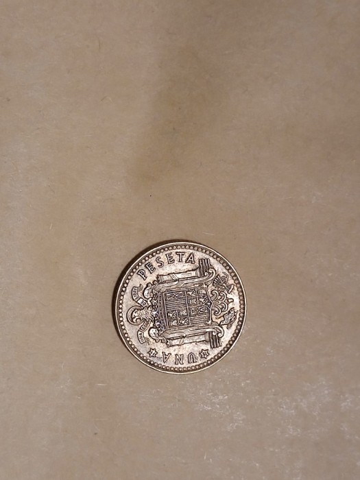 1 peseta 1975