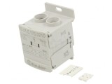 Bloc de Distribuție Gri cu 12 Borne TS35