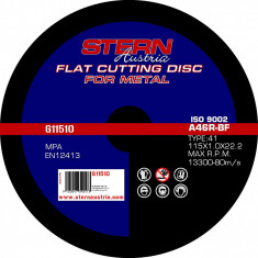 G11510 Stern Disc taiere metal pentru polizor unghiular 115 mm
